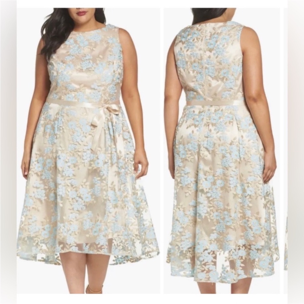 Tahari Beautiful Embroidered Dress (12)